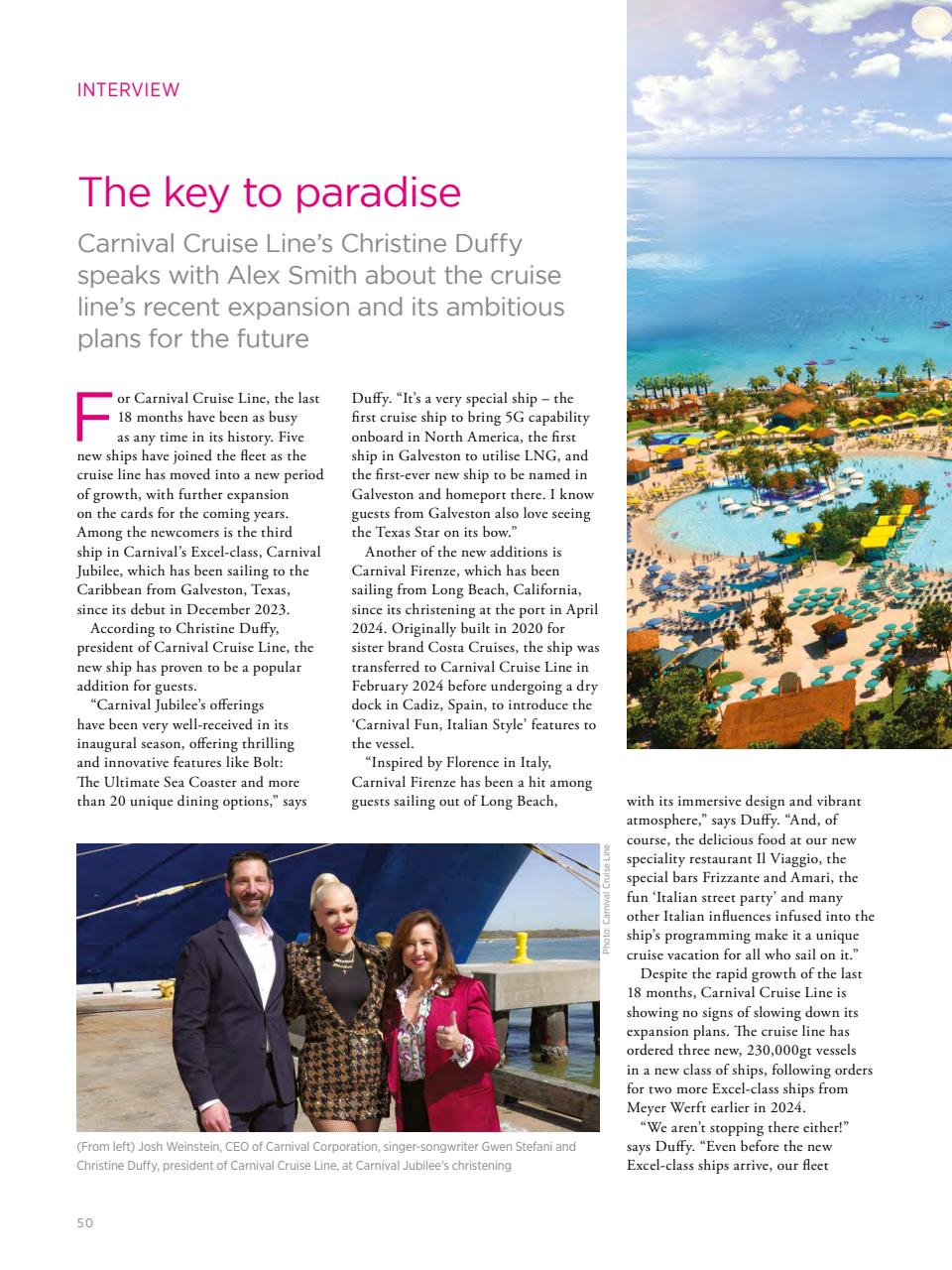 Cruise & Ferry Preview Pages