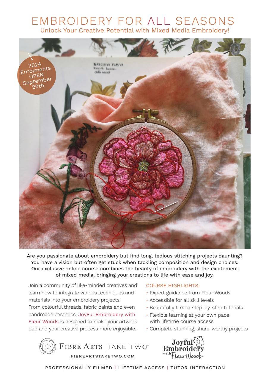 Embroidery Magazine Preview Pages