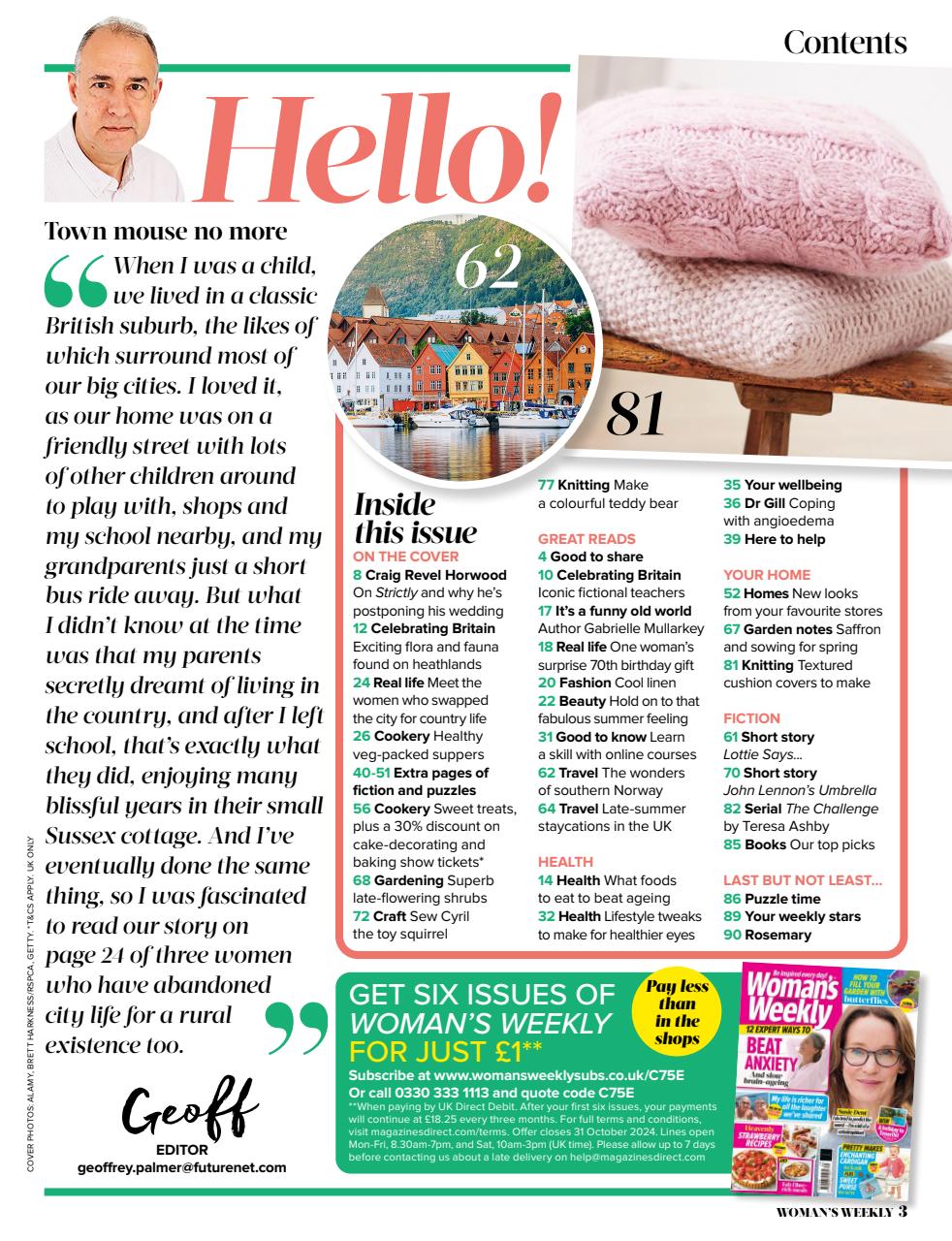 Woman's Weekly Preview Pages