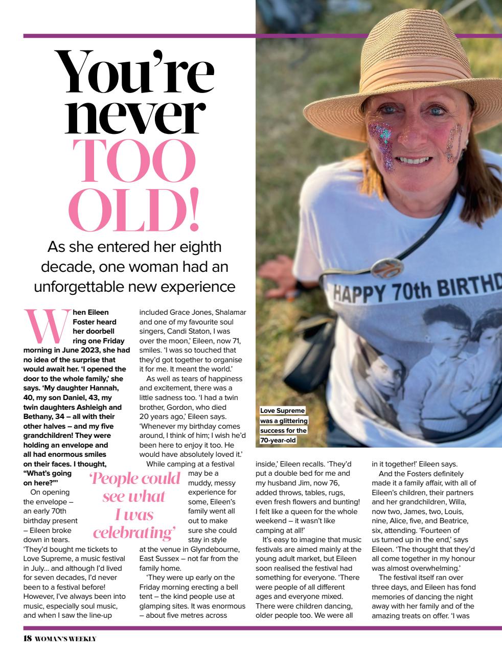 Woman's Weekly Preview Pages