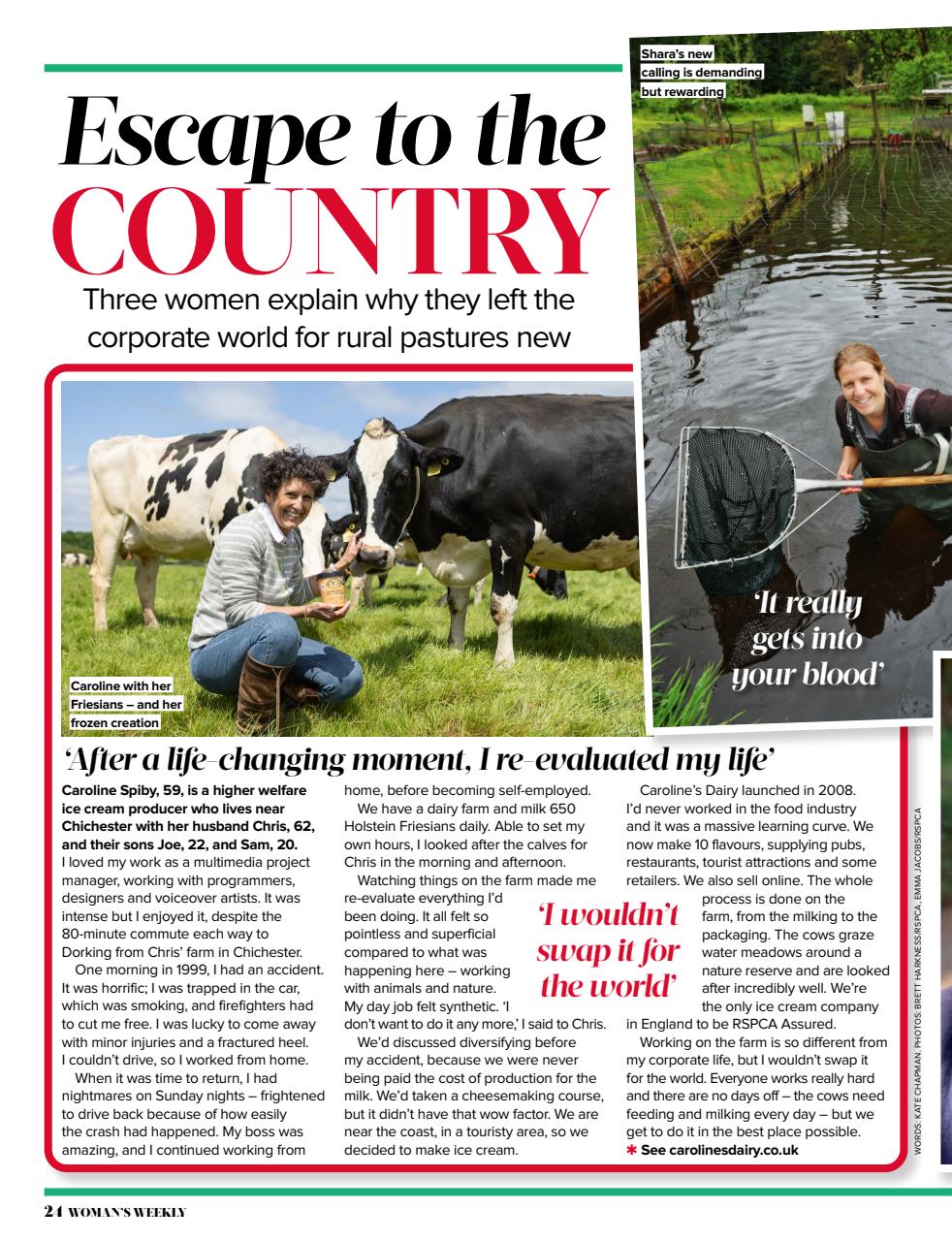 Woman's Weekly Preview Pages