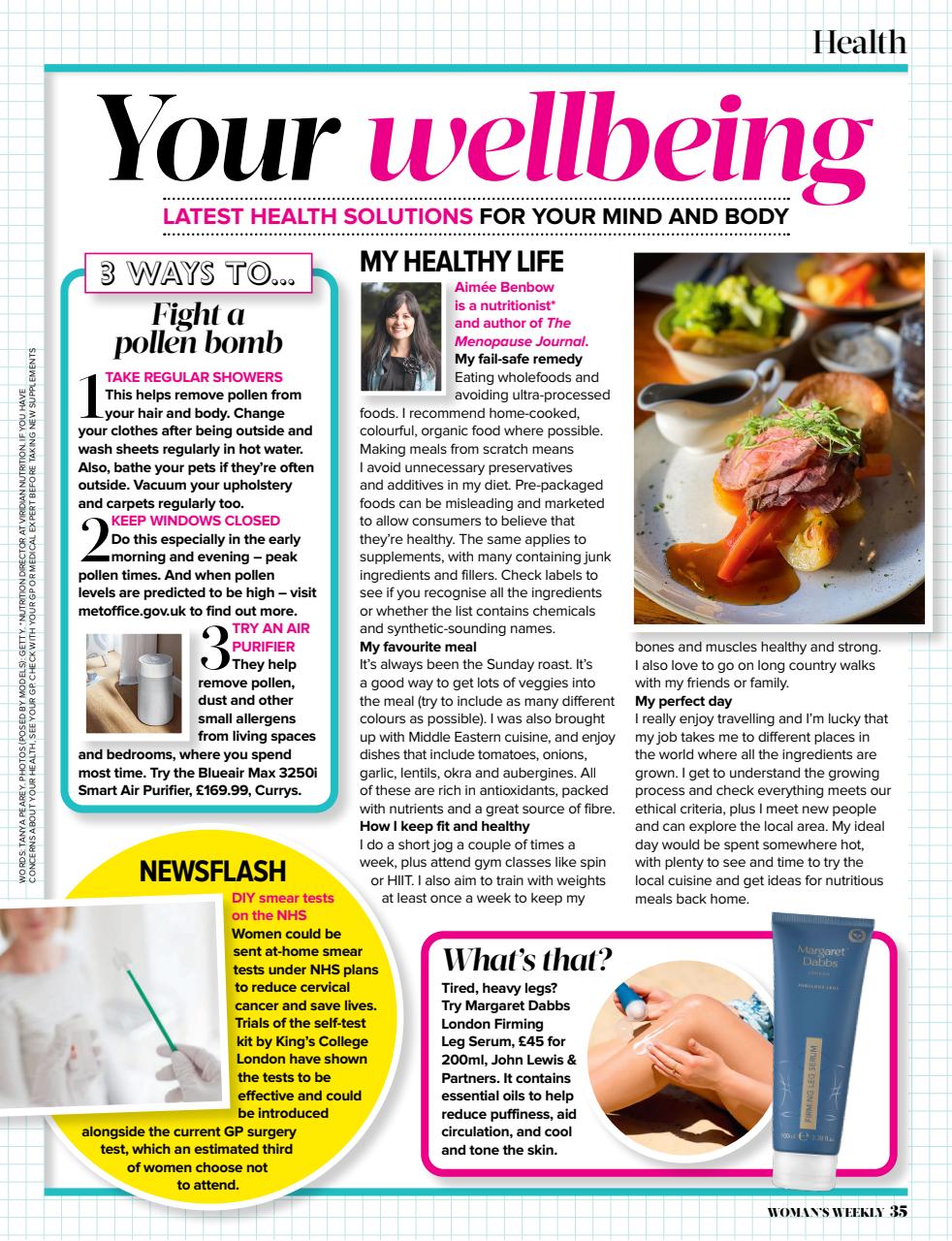 Woman's Weekly Preview Pages