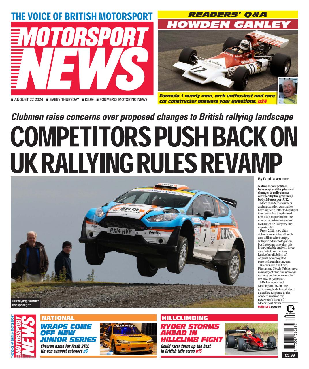 Motorsport News Preview Pages
