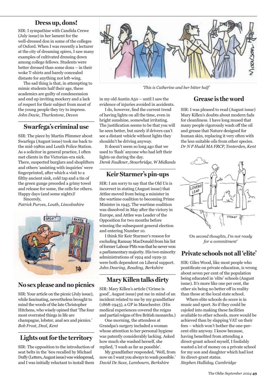 The Oldie Preview Pages