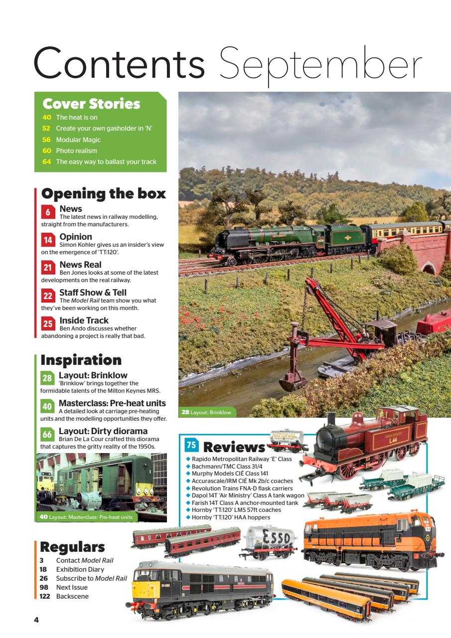 Model Rail Preview Pages