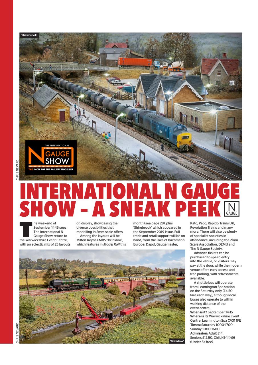 Model Rail Preview Pages