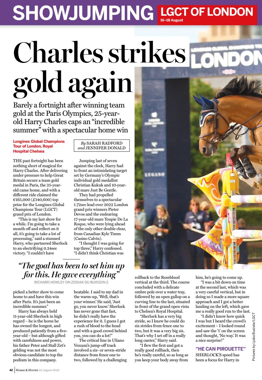 Horse & Hound Preview Pages