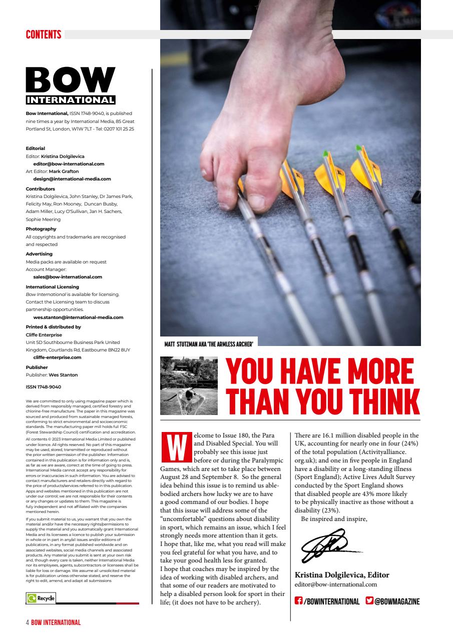 Bow International Preview Pages