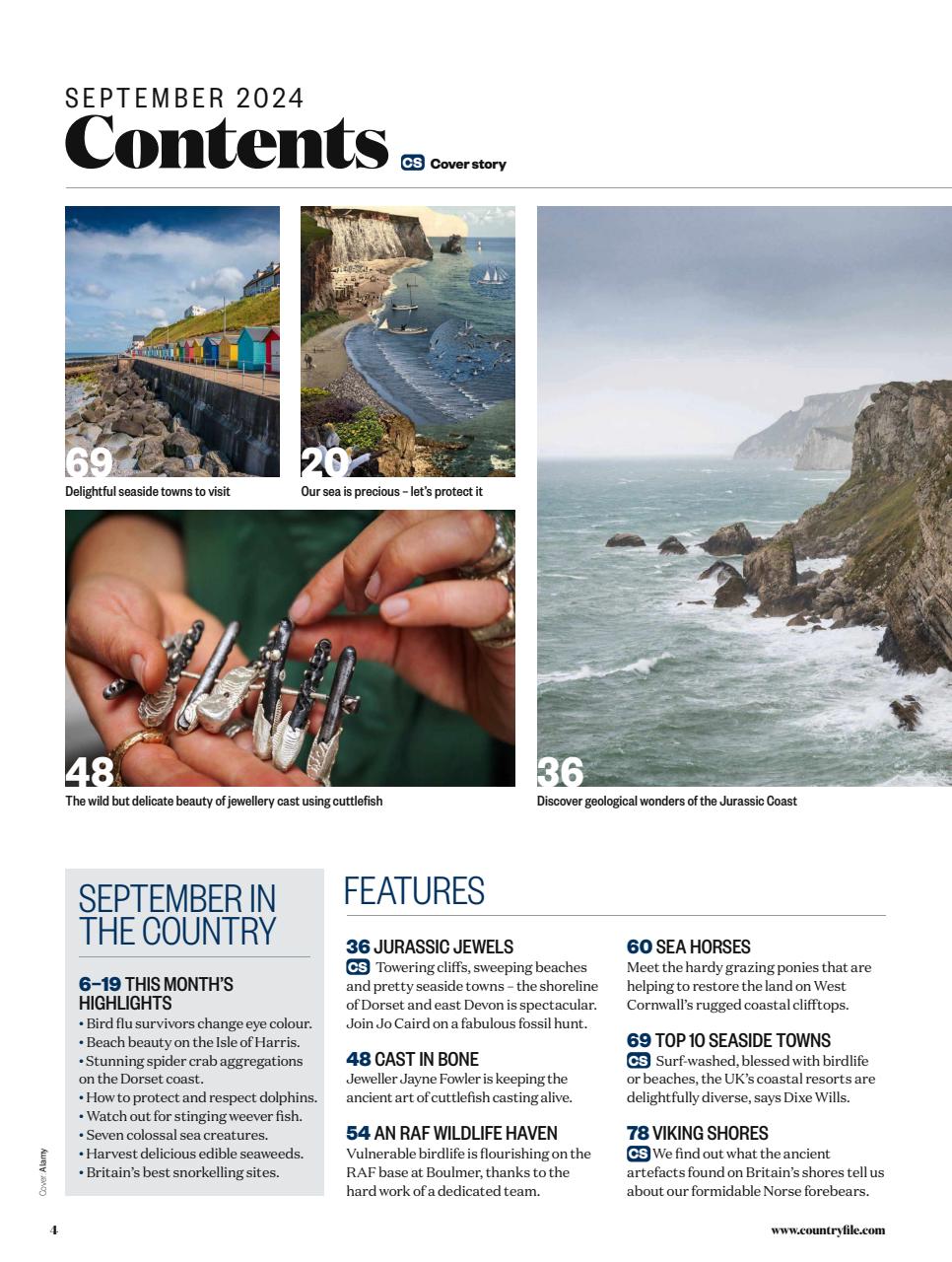BBC Countryfile Magazine Preview Pages