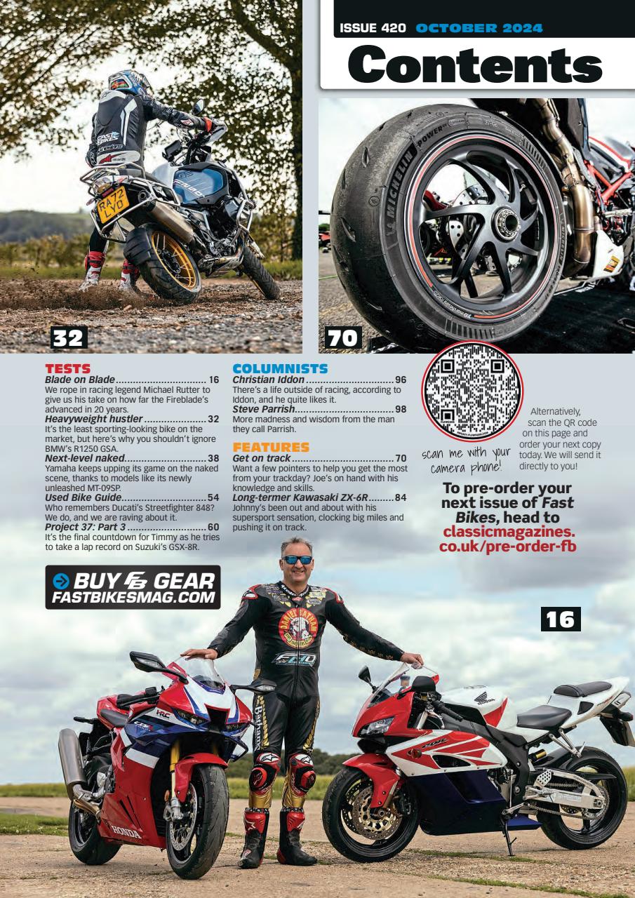Fast Bikes Preview Pages