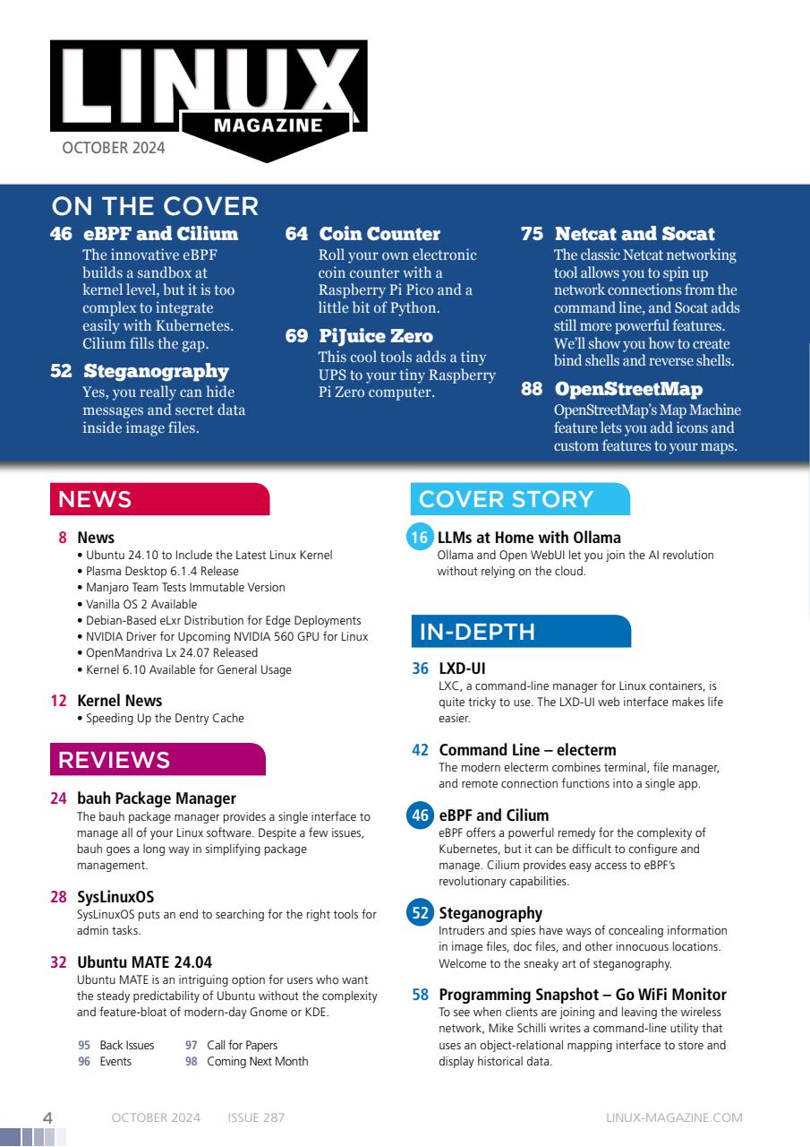 Linux Magazine Preview Pages