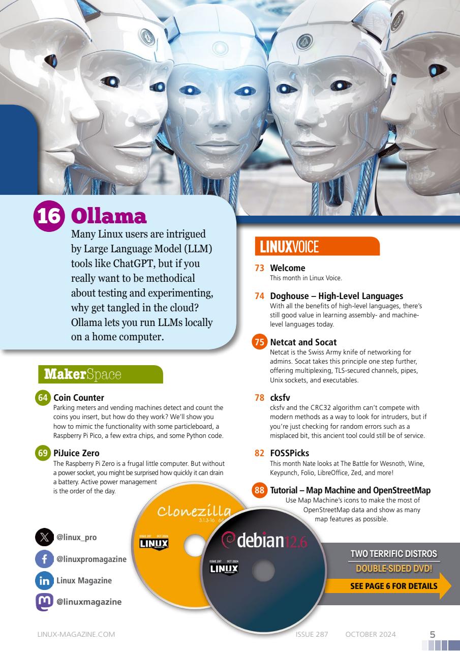 Linux Magazine Preview Pages