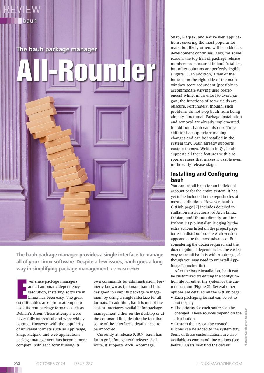 Linux Magazine Preview Pages