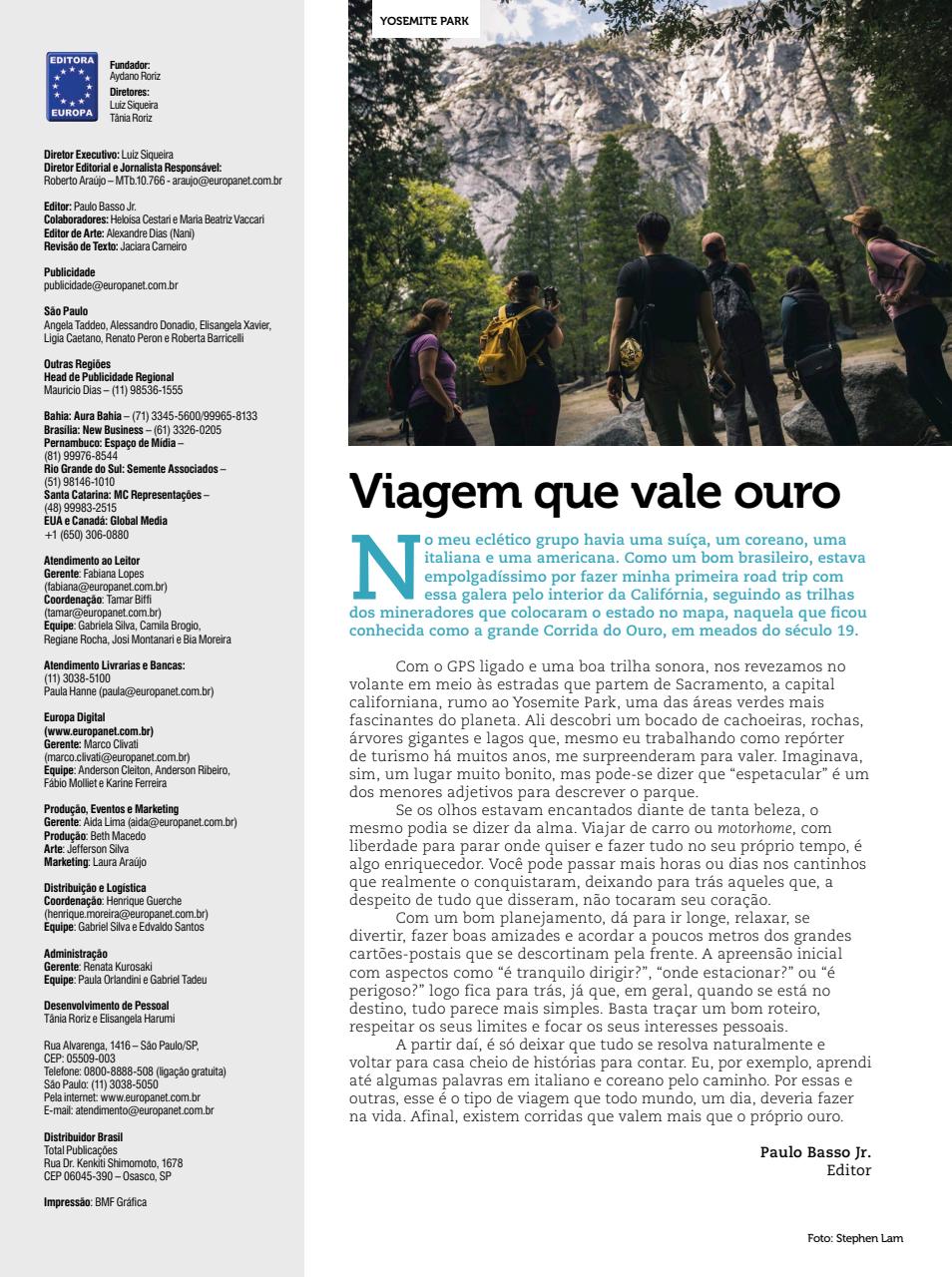 Férias no Brasil e Férias EUA Preview Pages