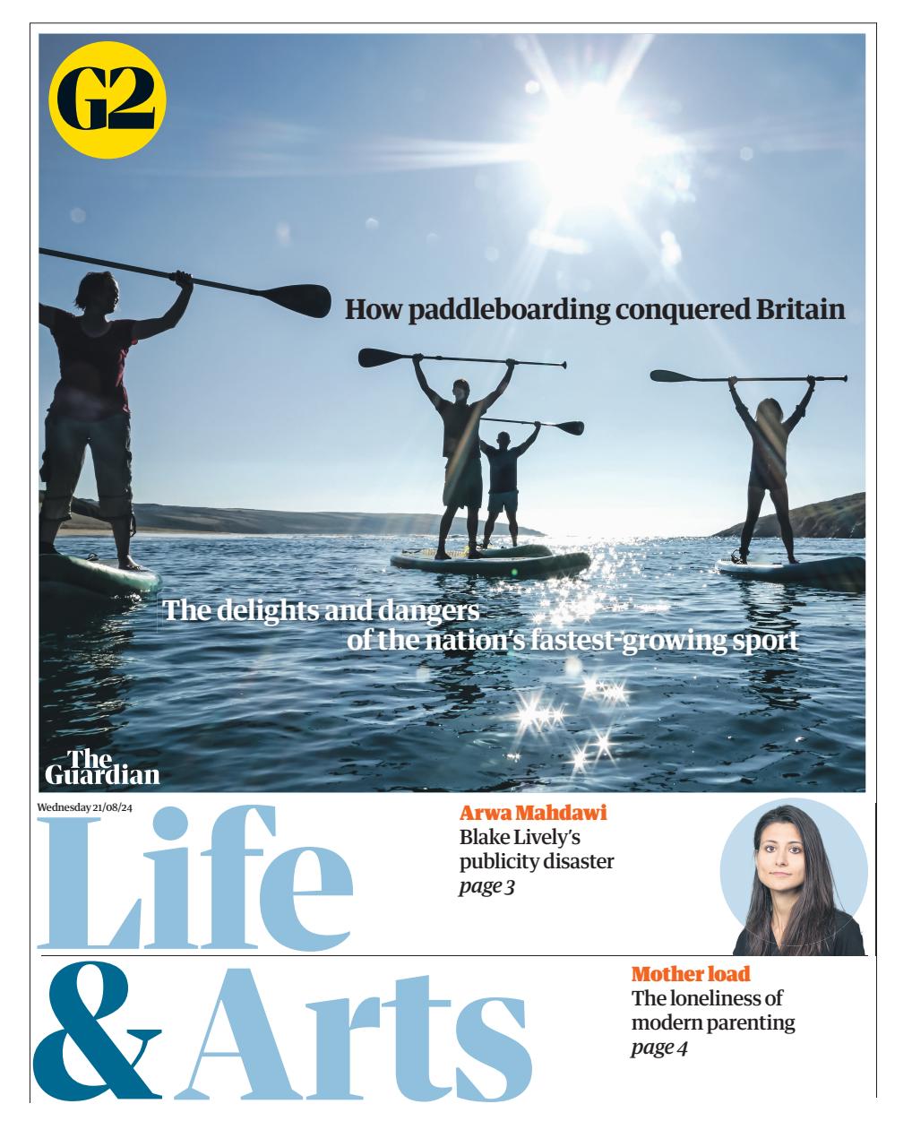 The Guardian Newspaper Preview Pages