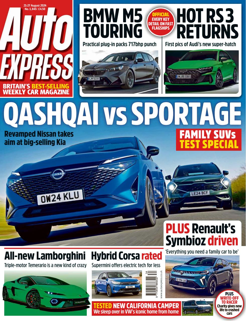 Auto Express Preview Pages