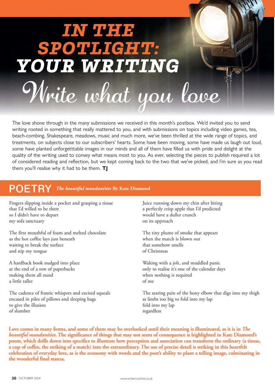 Writing Magazine Preview Pages