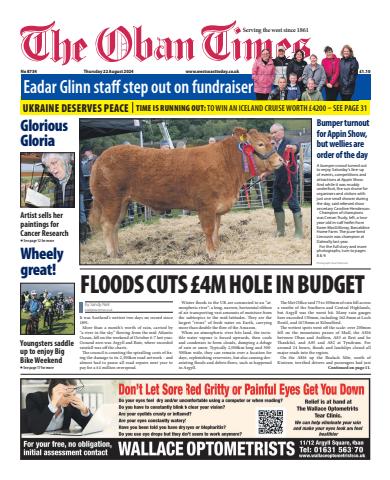 The Oban Times & Lochaber Times issue Thursday, August 22, 2024