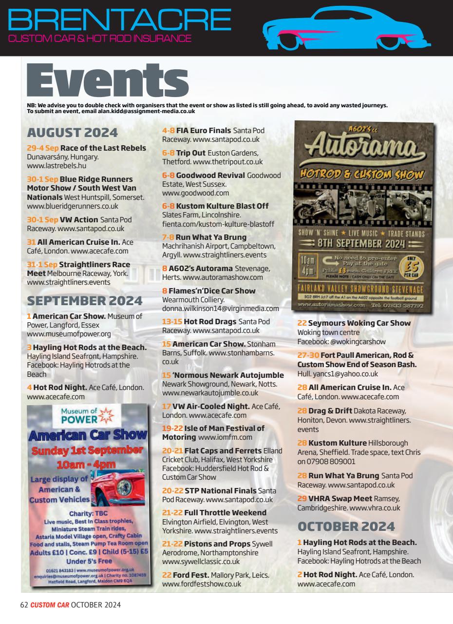 Custom Car Preview Pages