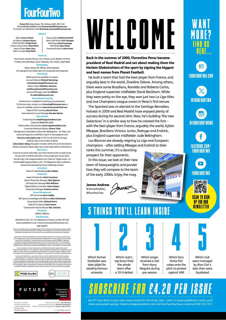 FourFourTwo Preview Pages