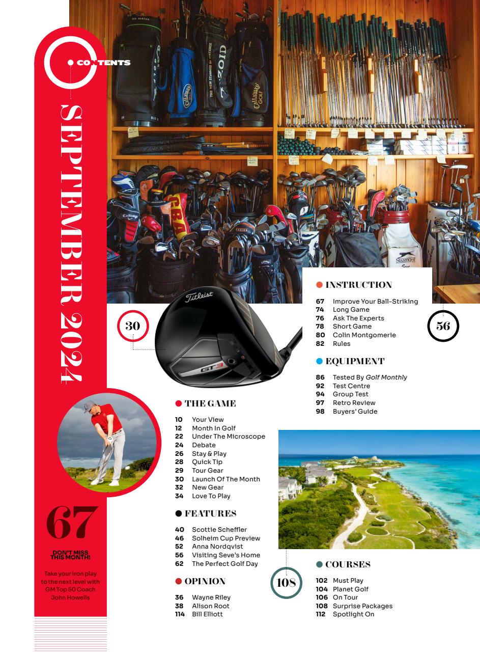 Golf Monthly Preview Pages