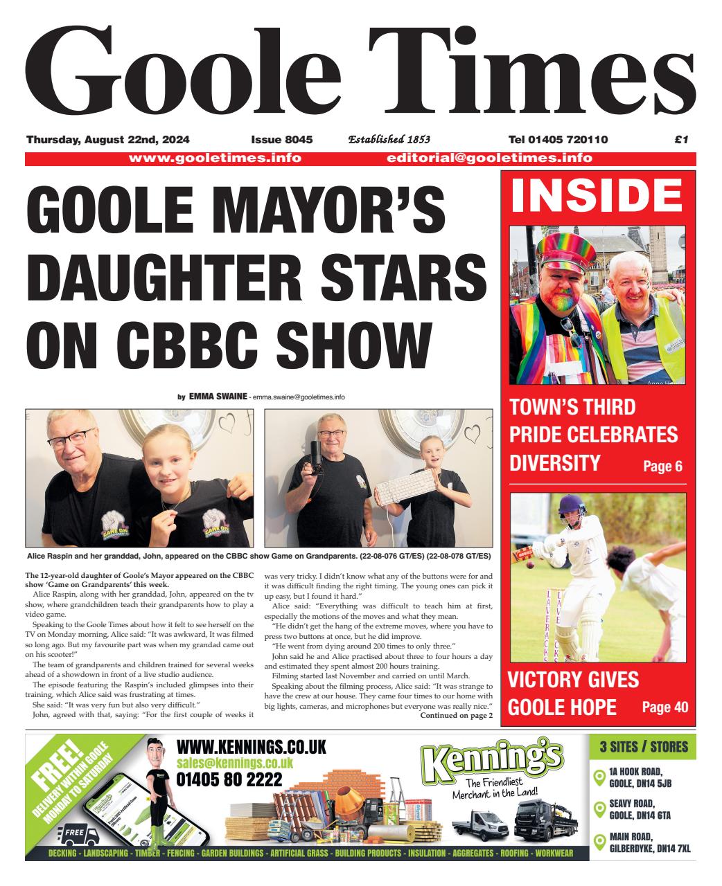 Goole Times Preview Pages