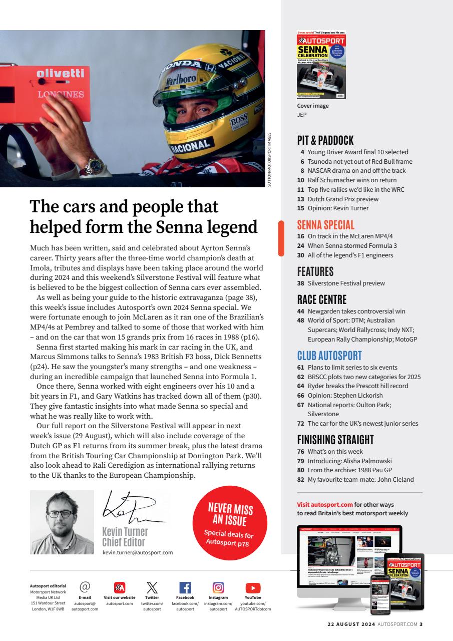 Autosport Preview Pages