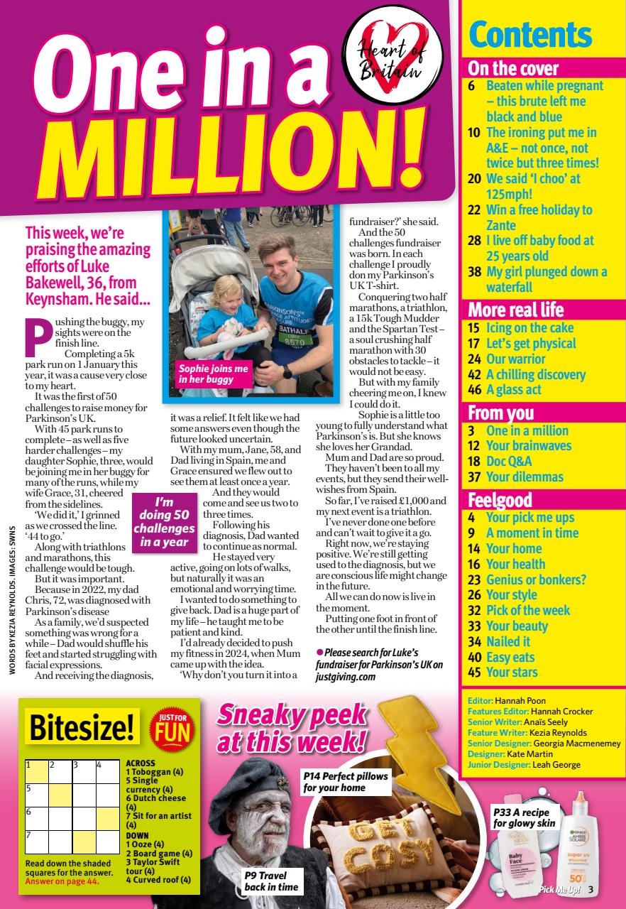 Pick Me Up Preview Pages