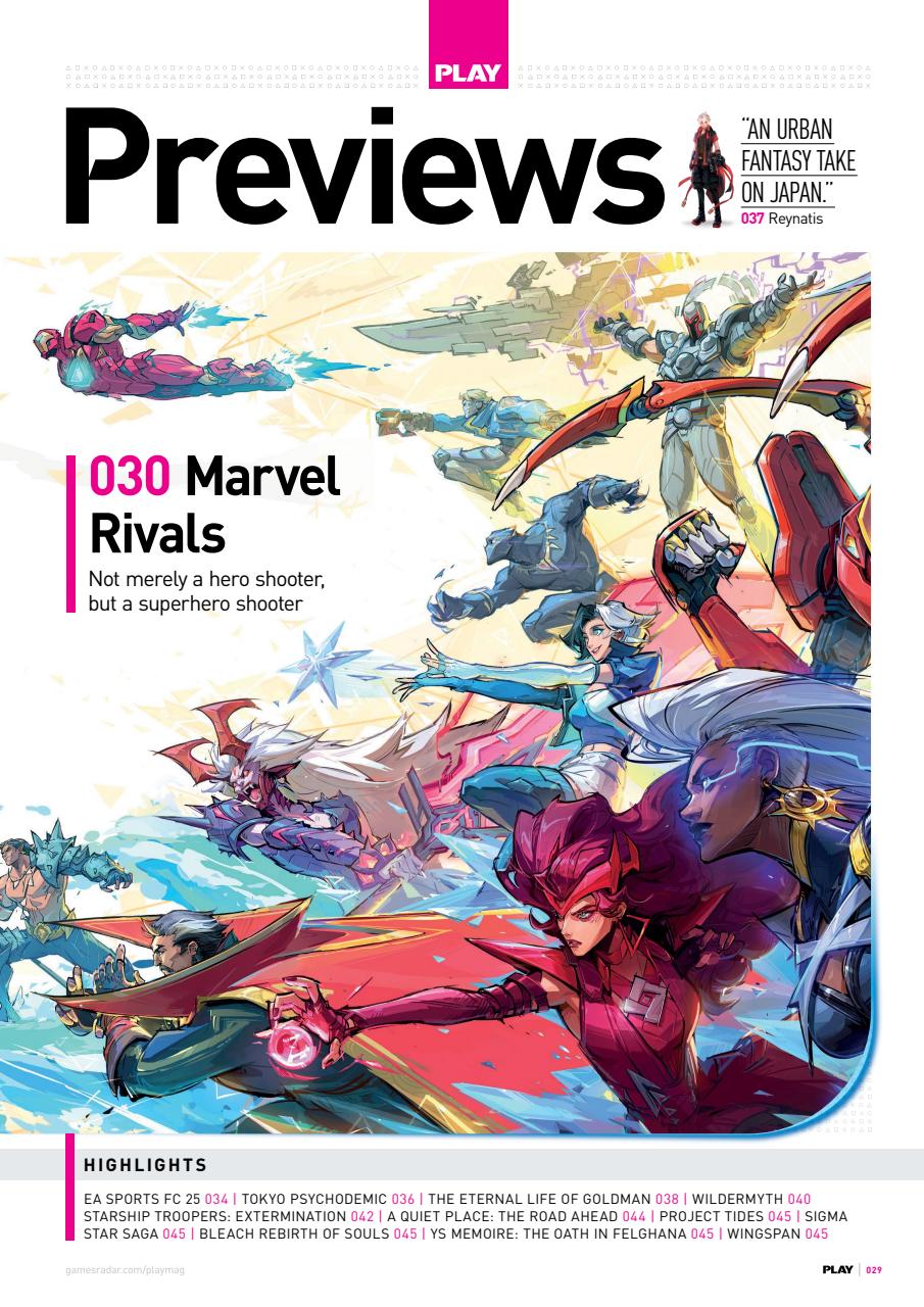 PLAY Magazine Preview Pages