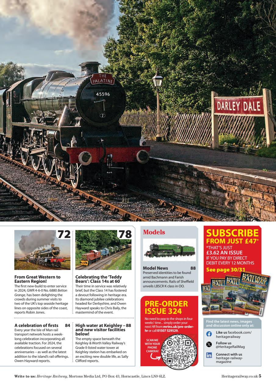 Heritage Railway Preview Pages