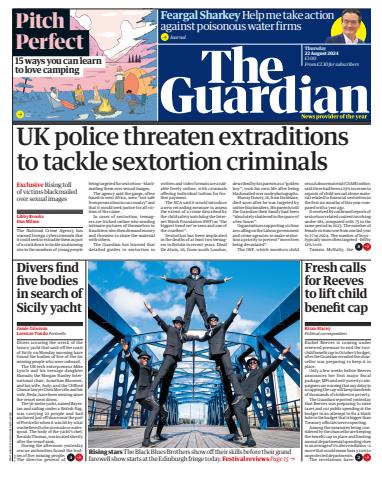 The Guardian Newspaper issue Thursday, August 22, 2024