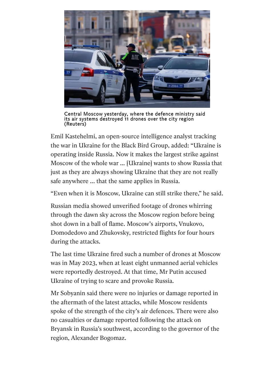 The Independent Daily Edition Newspaper Preview Pages