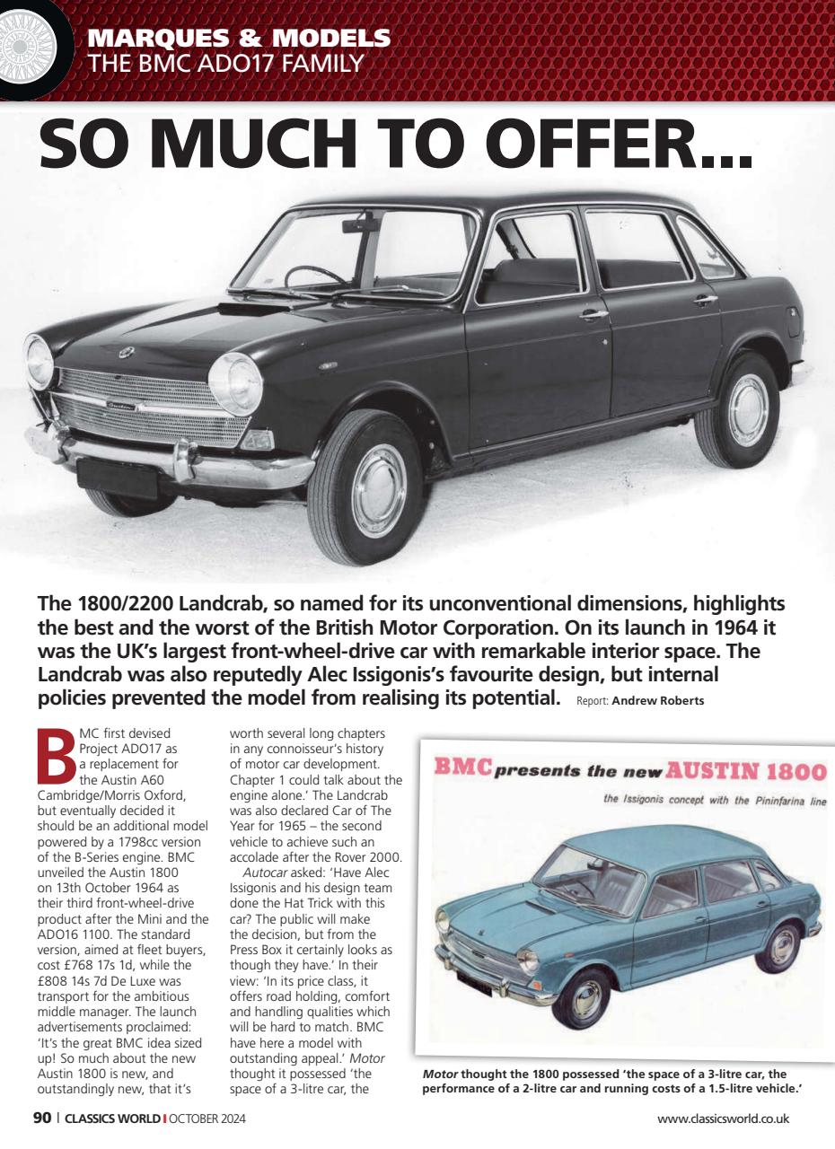 Classics World Preview Pages