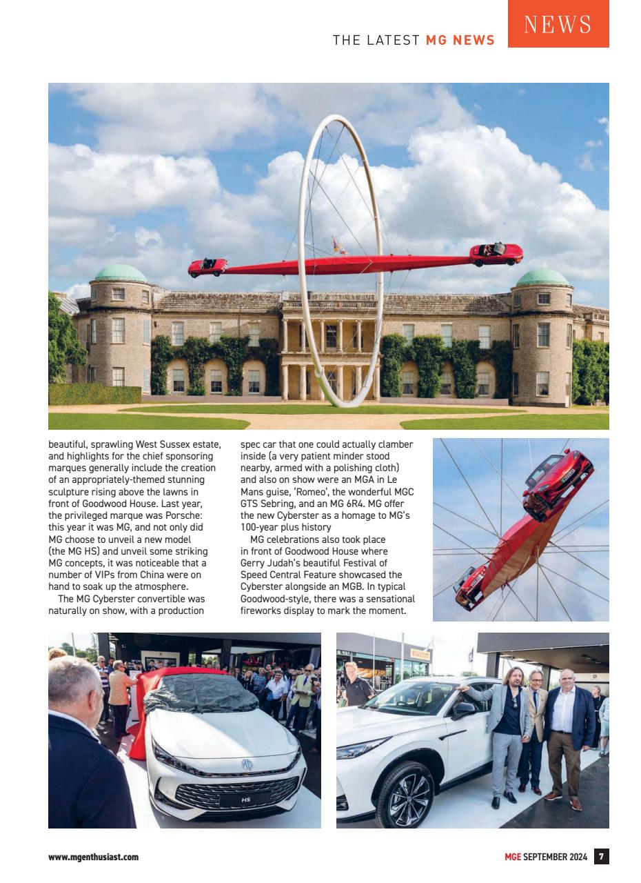 MG Enthusiast Preview Pages