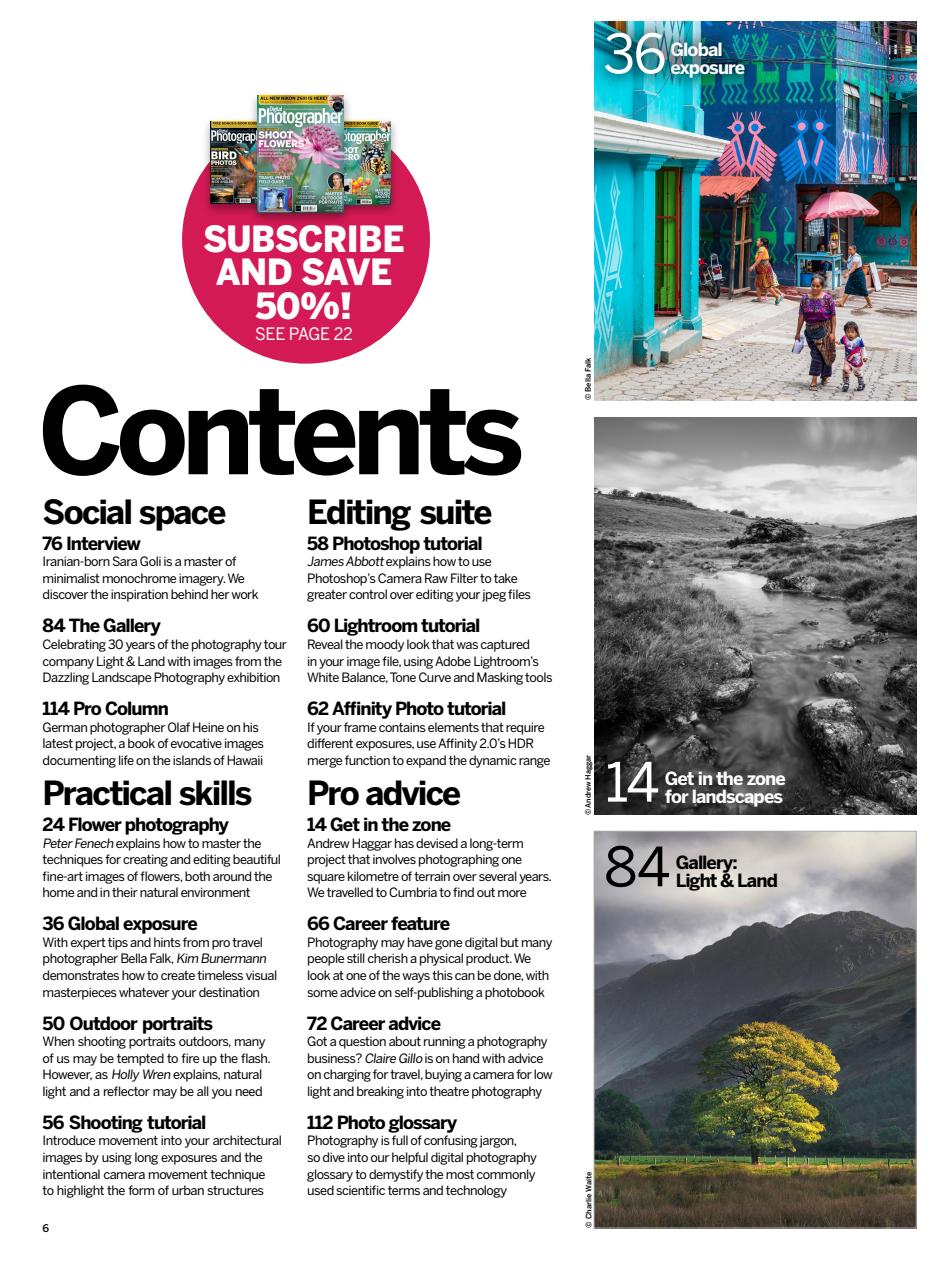 Digital Photographer Preview Pages