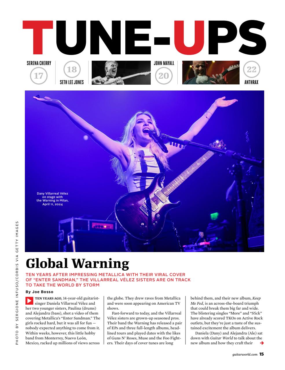 Guitar World Preview Pages