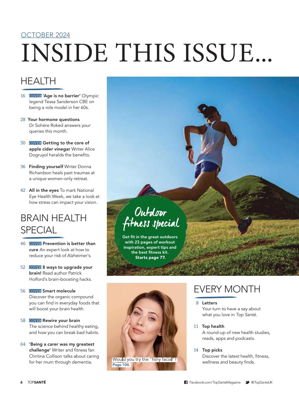 Top Sante Preview Pages