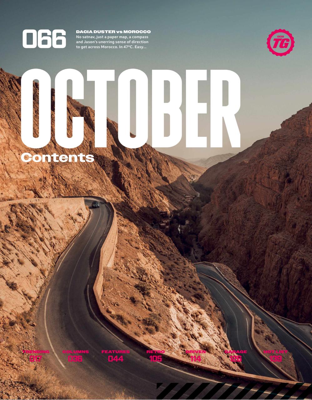 BBC Top Gear Magazine Preview Pages