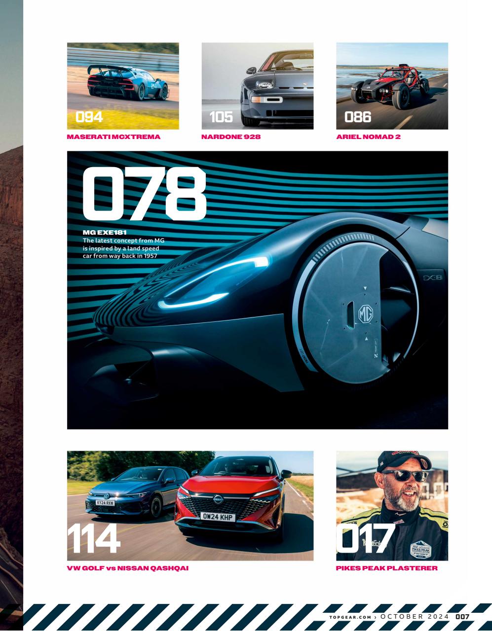 BBC Top Gear Magazine Preview Pages
