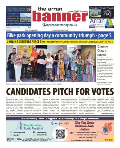 Arran Banner issue 23/08/2024