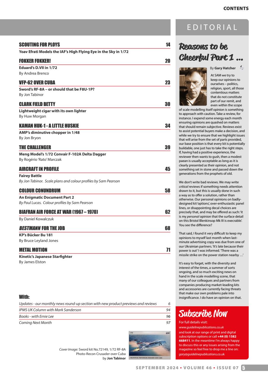 Scale Aircraft Modelling Preview Pages