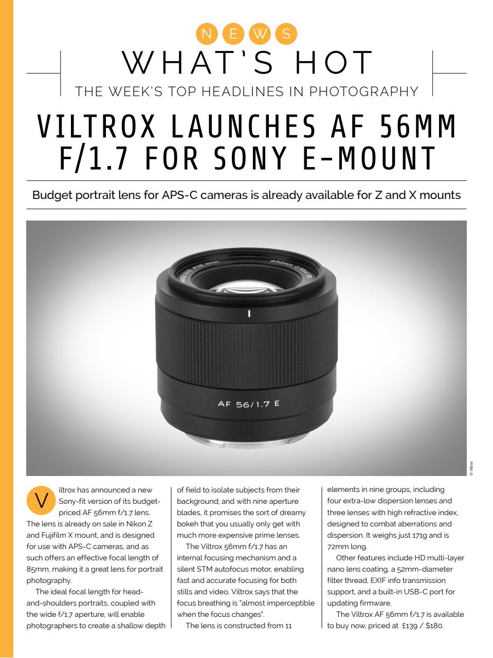 Photography Week Preview Pages