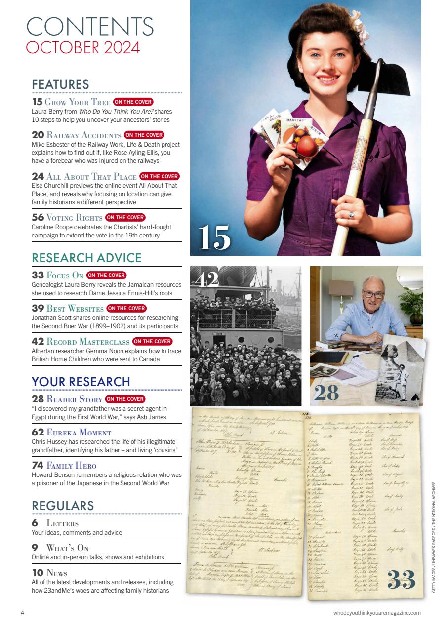 Who Do You Think You Are? Preview Pages