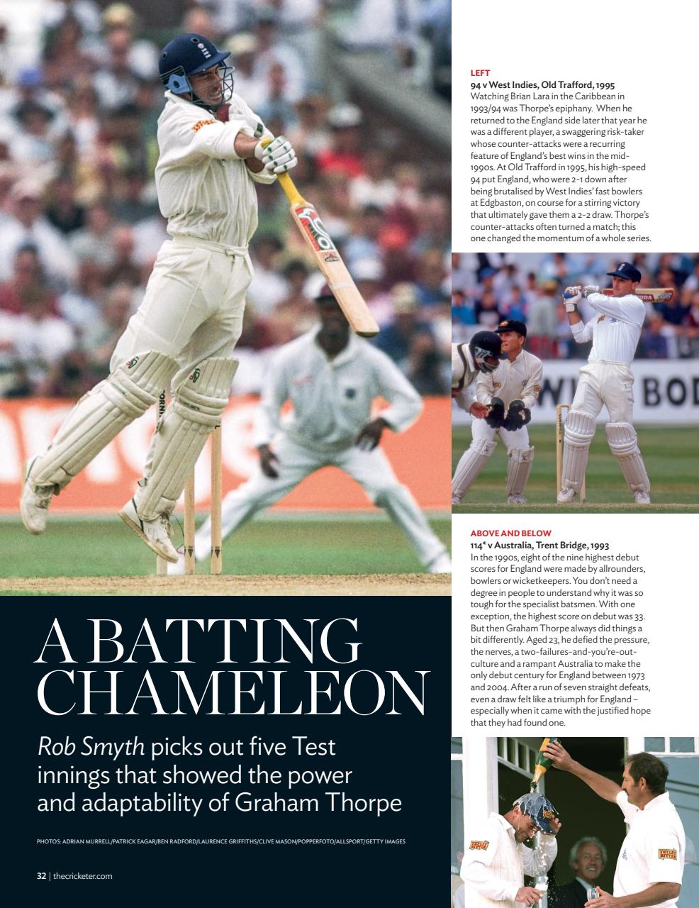 The Cricketer Magazine Preview Pages