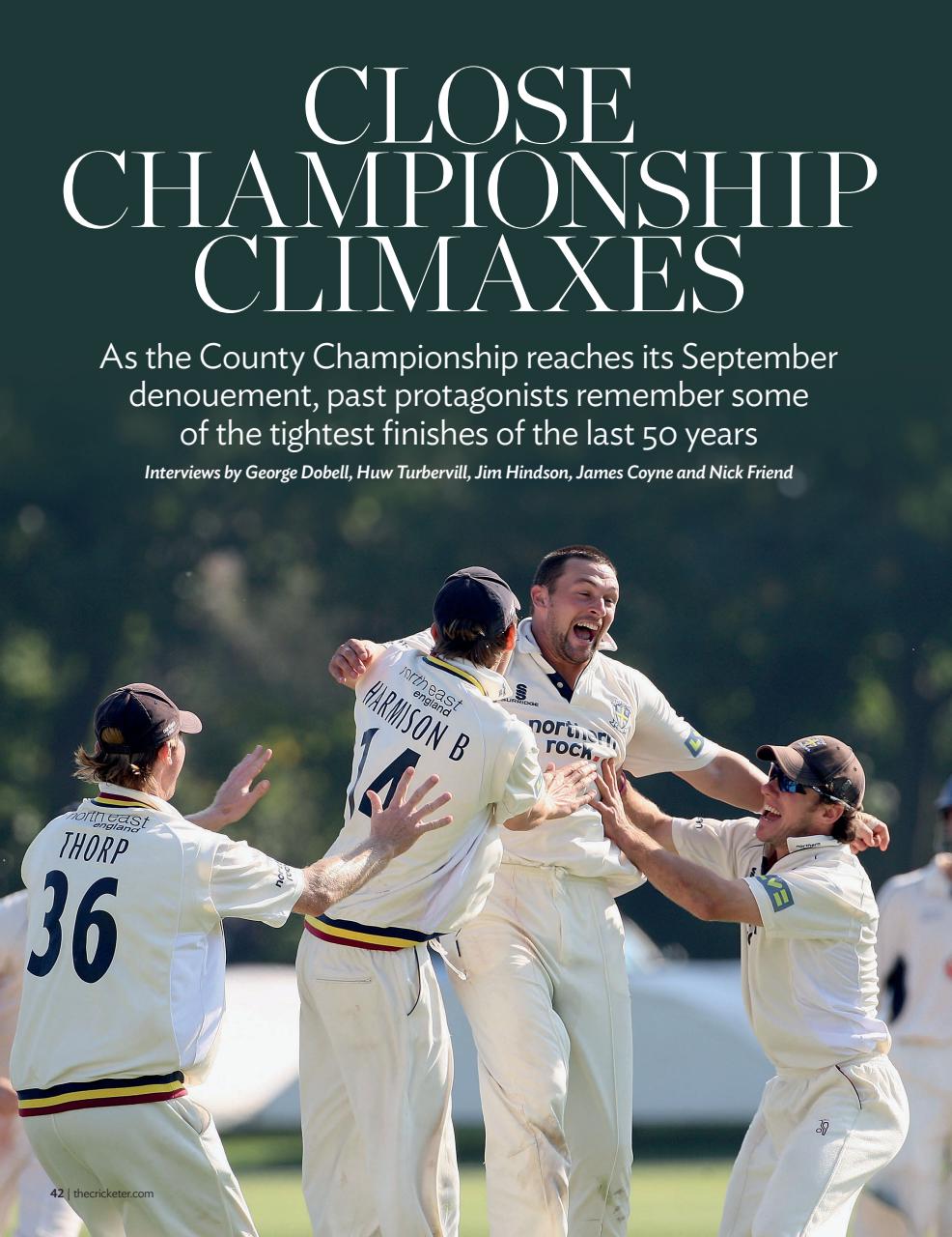 The Cricketer Magazine Preview Pages