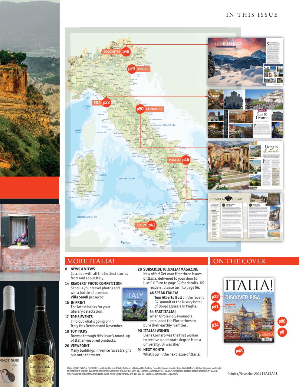 Italia! Preview Pages