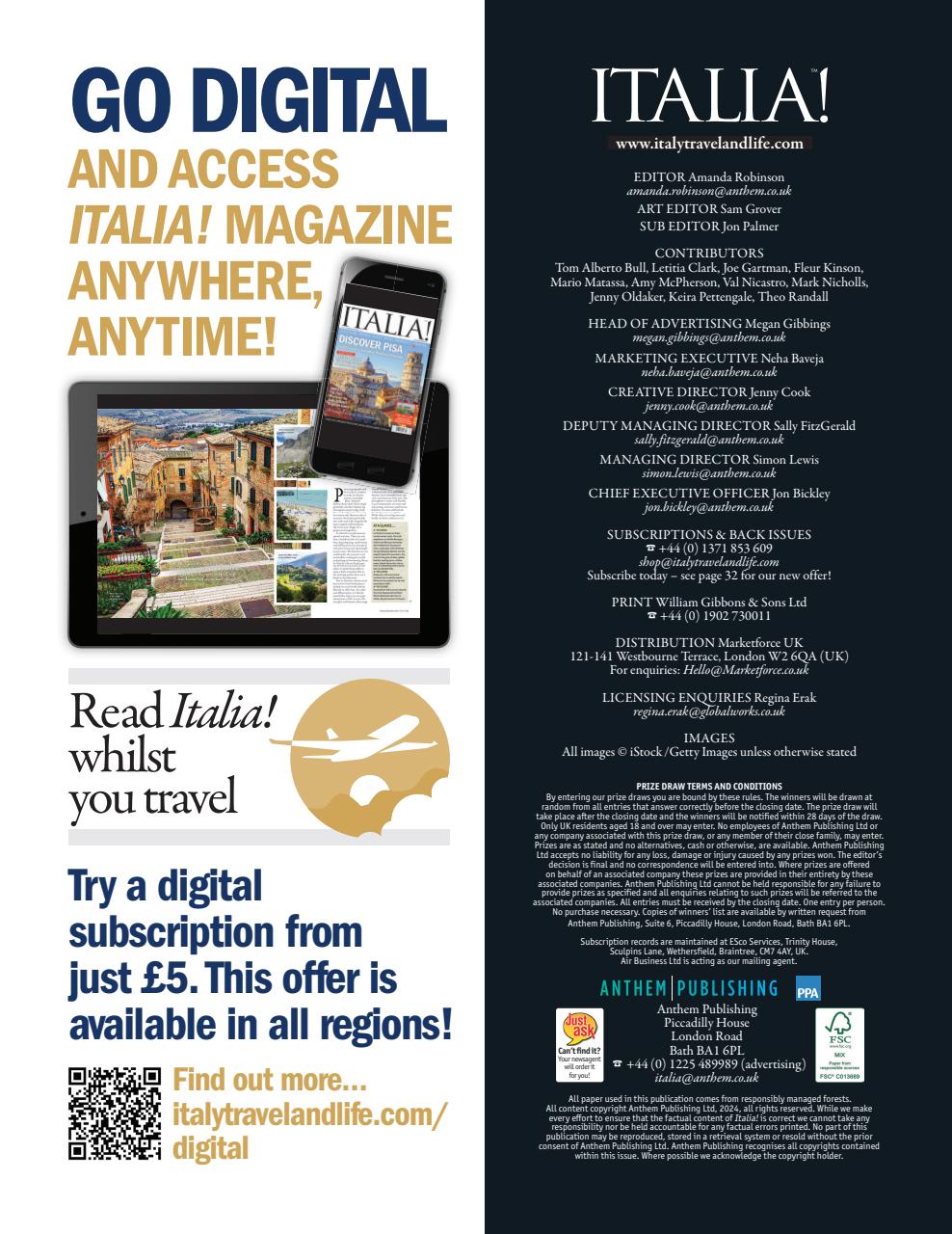 Italia! Preview Pages