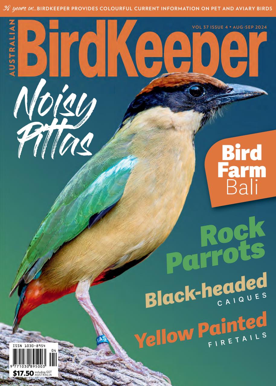 Australian Birdkeeper Magazine Preview Pages