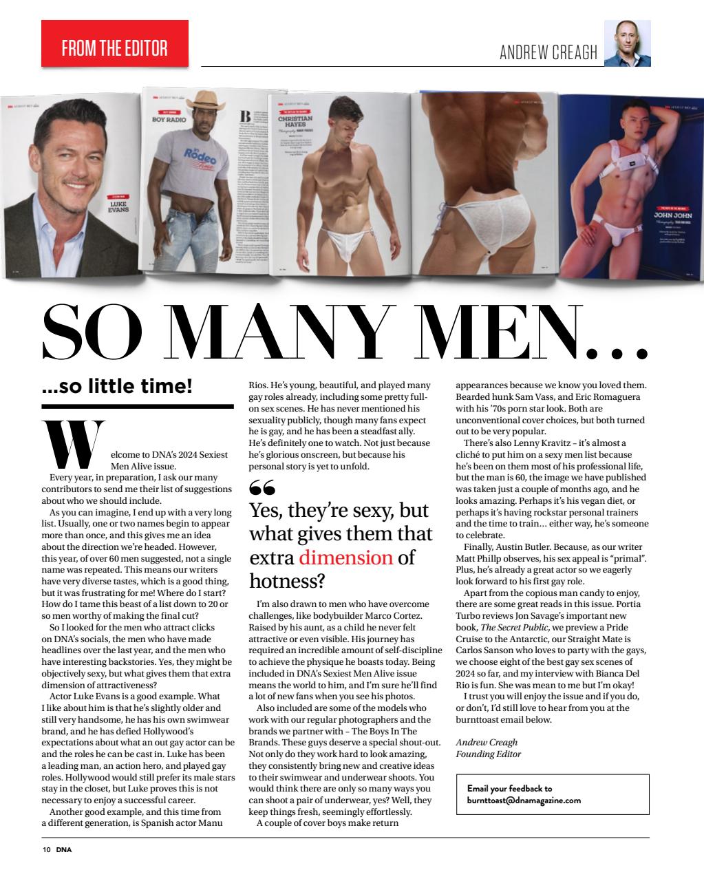 DNA Magazine Preview Pages