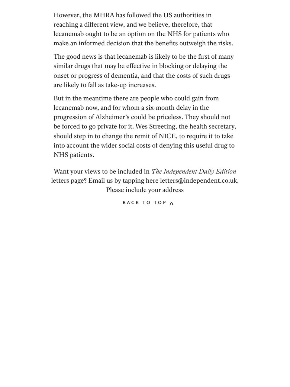 The Independent Daily Edition Newspaper Preview Pages